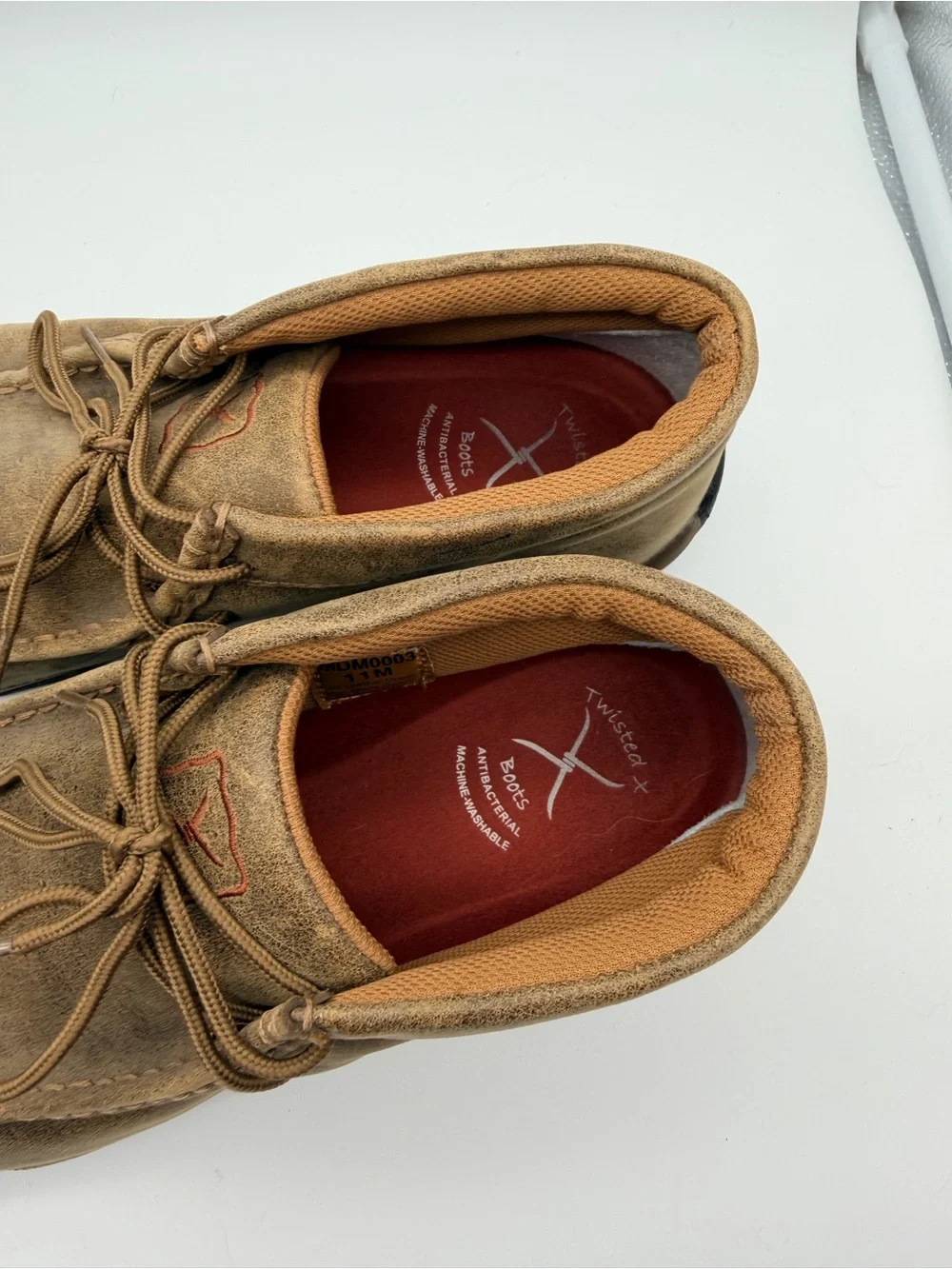 Men's Suede Chukka Moccasin Boots - Brown Size 10